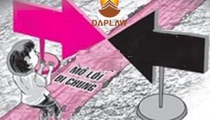 QUYỀN VỀ LỐI ĐI QUA VÀ CÁCH GHI NHẬN VÀO SỔ ĐỎ THEO PHÁP LUẬT HIỆN HÀNH